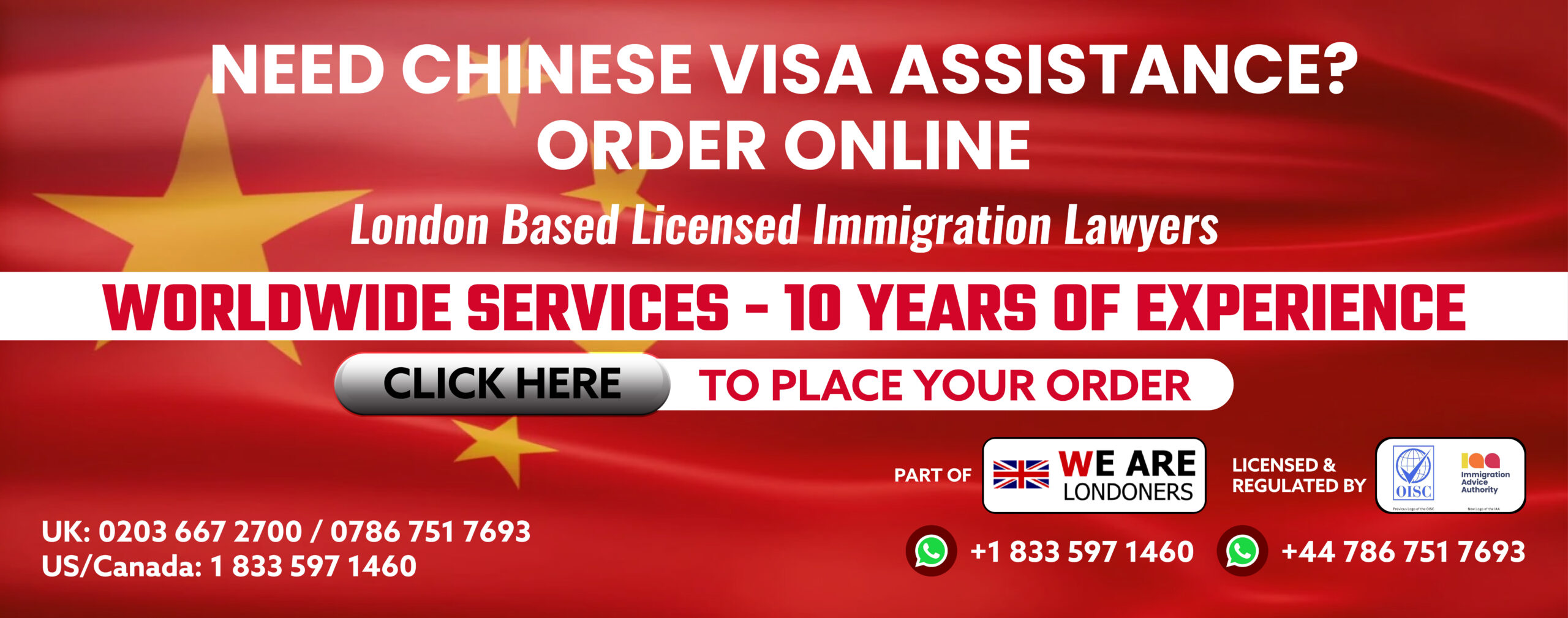 Chinese Visa Agents