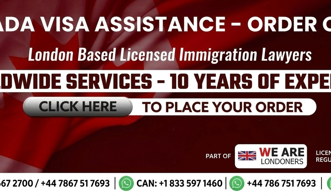Canada Visa Agency in London – International Visa and Travel Documentation Support
